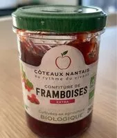 Mängden socker i Confiture de framboises