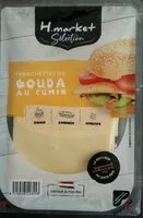 Mängden socker i Tranchettes de Gouda au Cumin