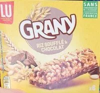 Mängden socker i Barre Riz soufflé  & Chocolat