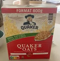 Mängden socker i Flocons d’avoine