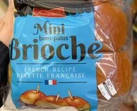 Mängden socker i Mini brioche buns