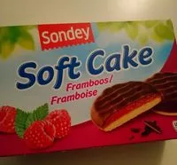 Mängden socker i Soft cake framboise