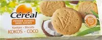 Mängden socker i Biscuits Coco sans sucres