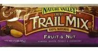 Mängden socker i Trail Mix, Chewy Granola Bar, Fruit & Nut
