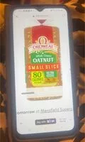 Mängden socker i Whole grains oatnut