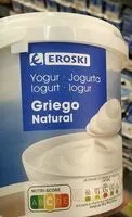 Mängden socker i Eroski yogur griego natural 1 kg