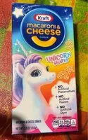 Mängden socker i Unicorn Shapes Macaroni & Cheese