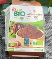 Mängden socker i Cacao maigre non sucré