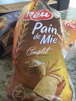 Mängden socker i Pain de mie complet