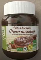 Mängden socker i Pâte à tartiner Choco noisettes