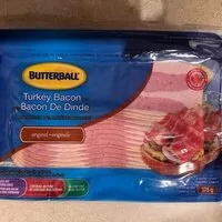 Mängden socker i Bacon Style Turkey Slices