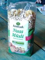 Mängden socker i Nuss Müsli