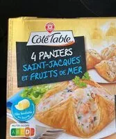 Mängden socker i 4 paniers Saint-Jacques et fruits de mer