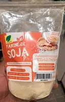 Mängden socker i Farine de soja
