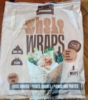 Mängden socker i 6 Wraps de Blé Complet