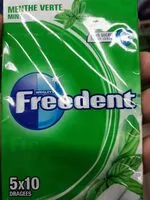 Mängden socker i Freedent