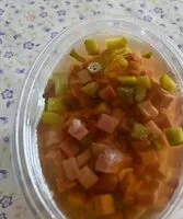 Mängden socker i Aspic jambon