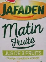 Mängden socker i Jus de 3 fruits matin fruité