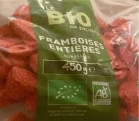 Mängden socker i Framboises entières