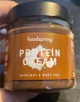 Mängden socker i Protein cream