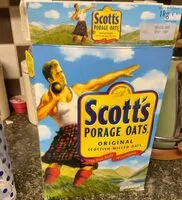 Mängden socker i Scotts porage oats