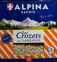 Mängden socker i Les crozets au sarrasin