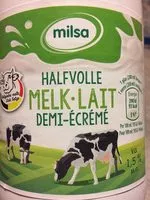 Mängden socker i Lait demi-écrémé