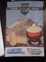 Mängden socker i Fondue Moitié Moitié Gruyère Vacherin Fribourgeois