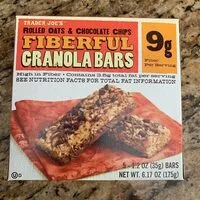 Mängden socker i Fiberful granola bars