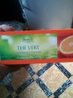 Mängden socker i Thé vert aromatisé â l'orange