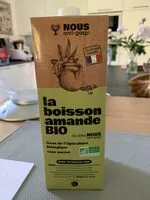 Mängden socker i La boisson amande bio