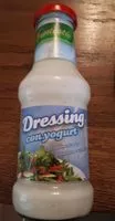 Mängden socker i Dressing con yogurt