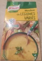 Mängden socker i Mouliné de légumes variés