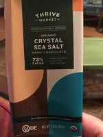 Mängden socker i Organic Crystal Sea Salt Dark Chocolate
