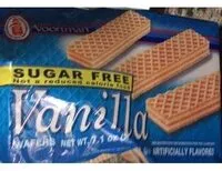 Mängden socker i Wafers, Vanilla