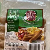 Mängden socker i Chicken Breakfast Sausage