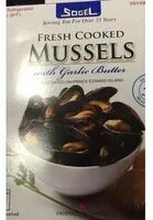 Mängden socker i Fresh Cooked Mussels with Garlic Butter