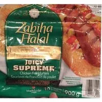 Mängden socker i Chicken Frankfurters