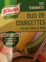 Mängden socker i Duo de courgette chèvre miel