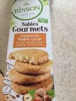 Mängden socker i Sablés gourmet noisettes