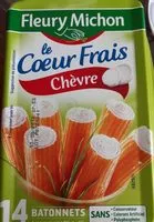 Mängden socker i Surimi coeur de chèvre