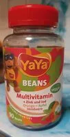 Mängden socker i YaYa Beans Multivitamin