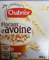 Mängden socker i Flocons d’avoine