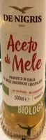 Mängden socker i Aceto di mele