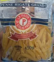 Mängden socker i Penne rigate grandi