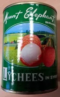 Mängden socker i Lychees un light syrup