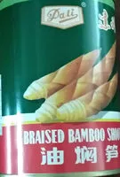 Mängden socker i braised bamboo shots