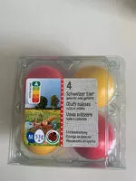 Mängden socker i Schweizer Eier