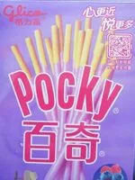 Mängden socker i Pocky blueberry with raspberry