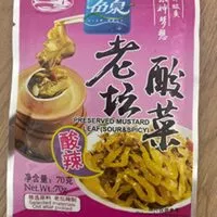 Mängden socker i Preserved Mustard leaf